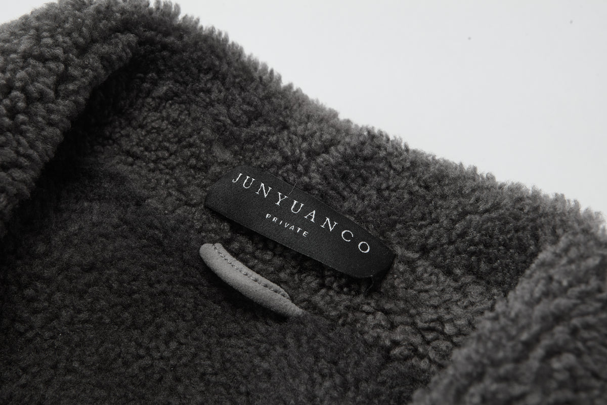 The Belgravia Blouson in Spanish Shearling