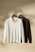 Grosvenor Baby Cashmere Long Sleeve Polo