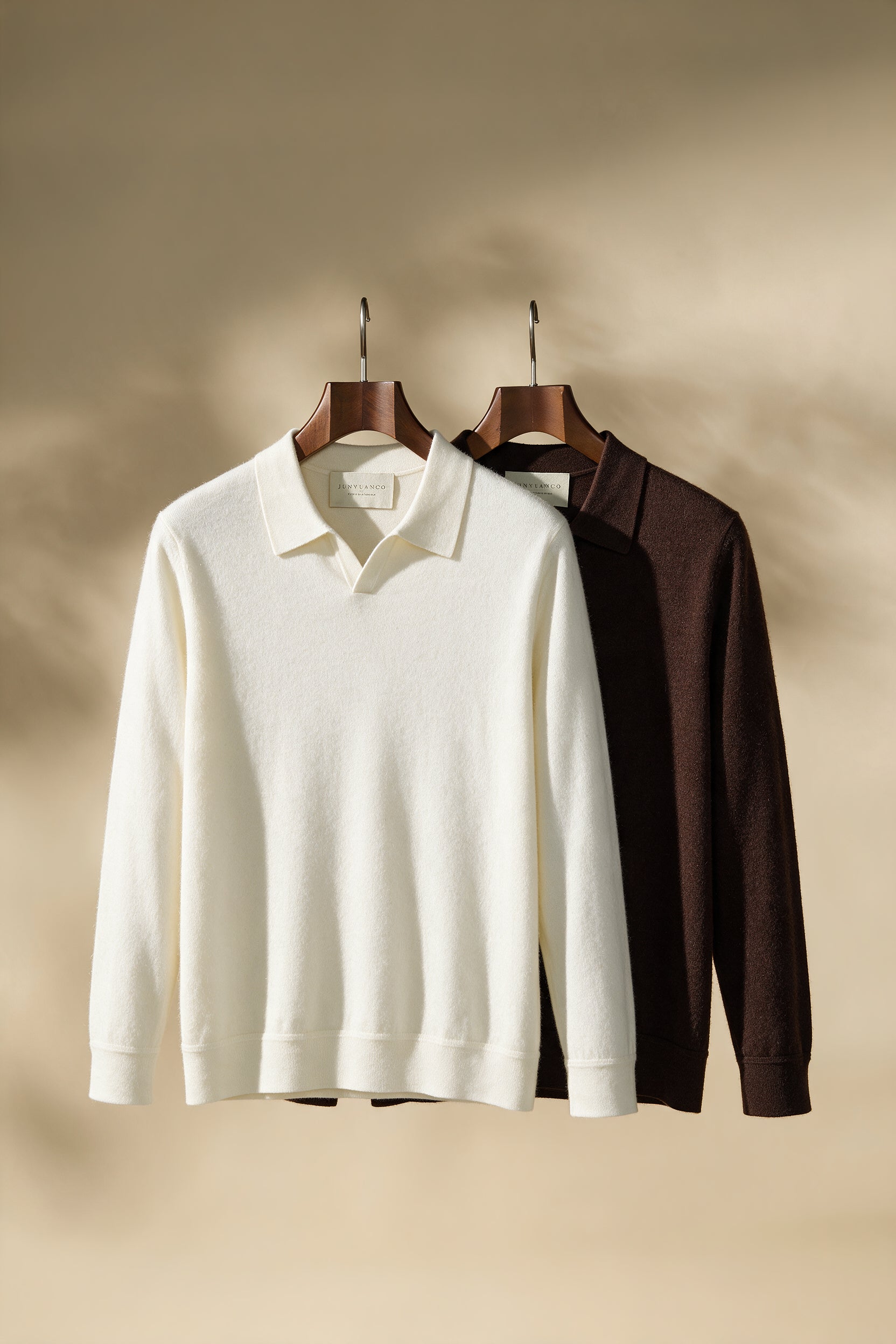 Grosvenor Baby Cashmere Long Sleeve Polo