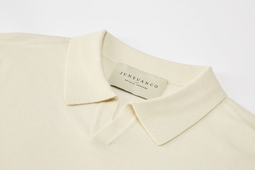 Grosvenor Baby Cashmere Long Sleeve Polo
