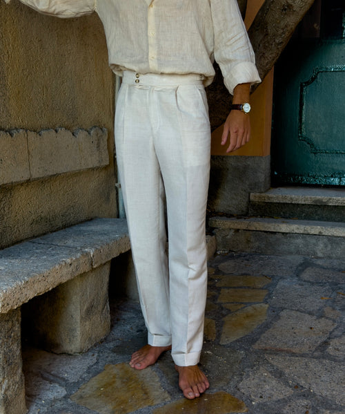 Riviera Linen Trouser