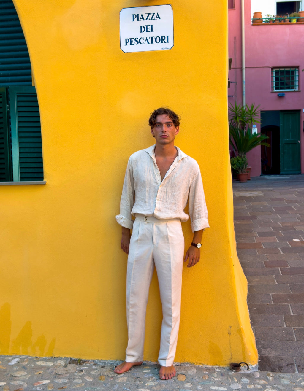 Riviera Linen Trouser