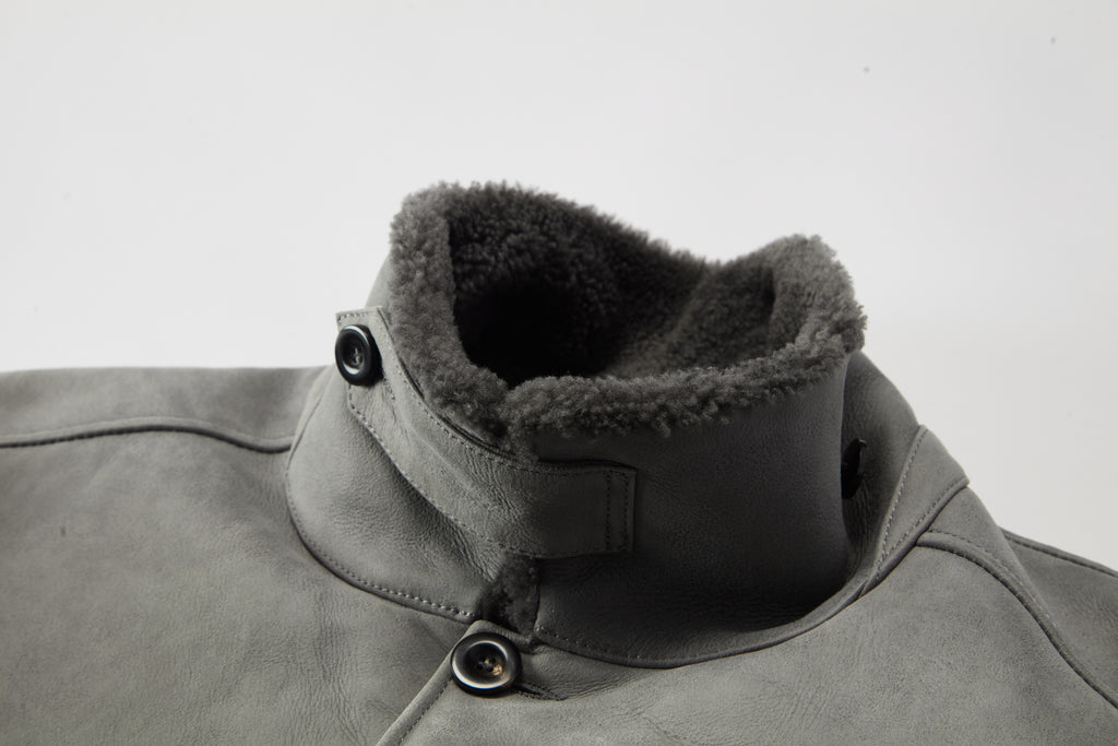 The Belgravia Blouson in Spanish Shearling