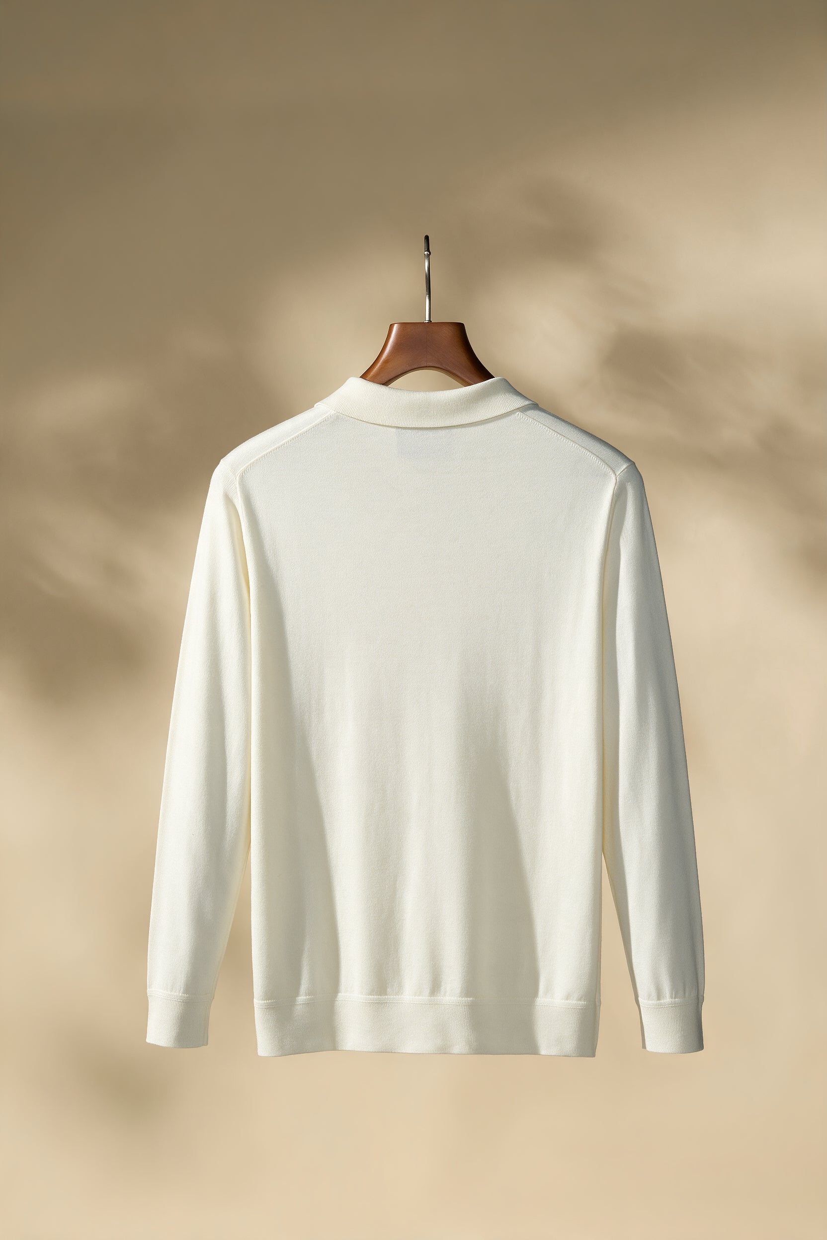 Grosvenor Baby Cashmere Long Sleeve Polo