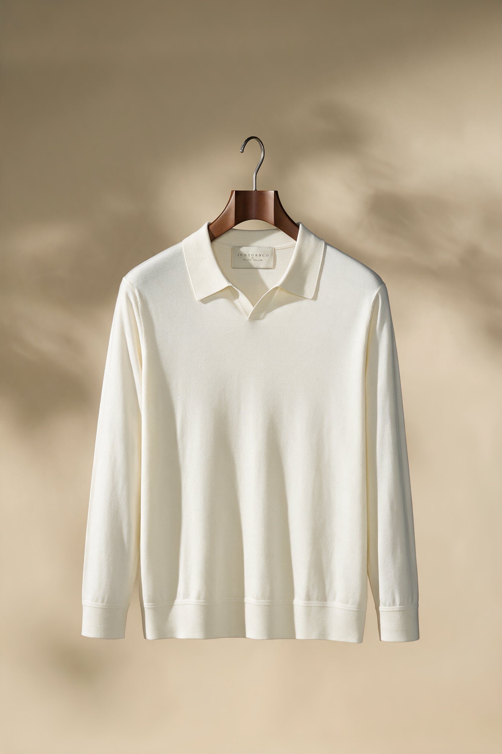 Grosvenor Baby Cashmere Long Sleeve Polo